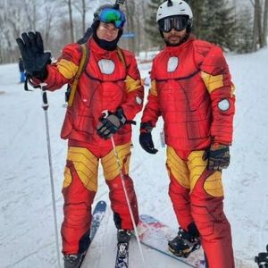 Authentic men's IRON MAN Snowsuit